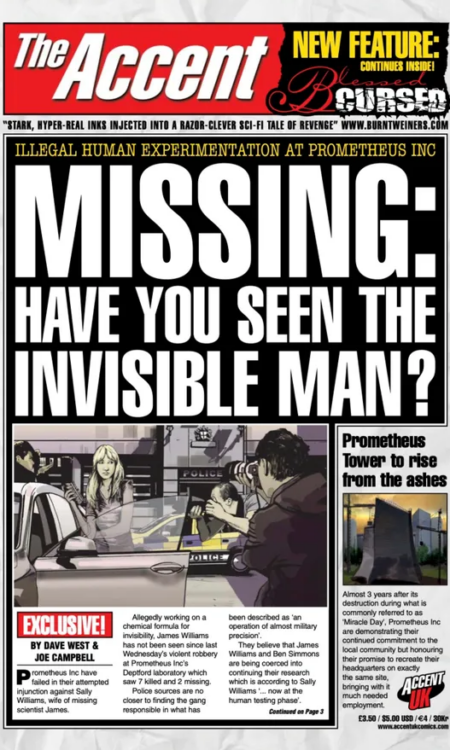 Missing: Have You Seen The Invisible Man?